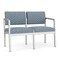 Lesro Lenox 2 Seat Tandem Seating W/ No Center Arm, 43.5 in W 24.5 in L 32 in H LS2101 - alternate 1